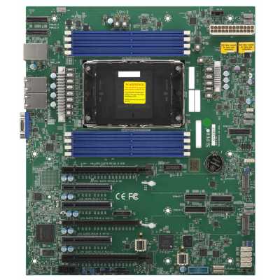 Системная плата/ MB Supermicro MBD-X14SBI-F-B, 1x LGA-4710, Intel Xeon 6700/6500 with P-cores or 6700 with E-cores, , 8x DDR5 6400MT/s ECC DDR5 RDIMM. 2x1Gbe Base-T i210, ATX