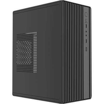 Корпус Accord ACC-M258-01B черный без БП mATX 1x80mm 2xUSB2.0 audio