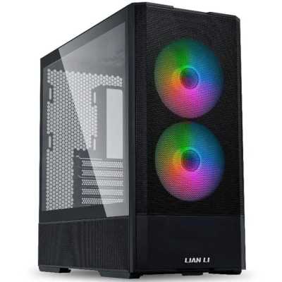 Корпус Lian-Li Lancool 207RX черный без БП ATX 4x120mm 2x140mm 2xUSB3.0 audio bott PSU