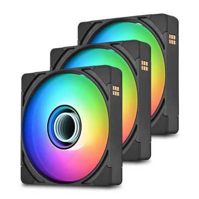 Вентилятор для корпуса Thermaltake CT140 EX Infinity ARGB 140х140x25 черный 4-pin (CL-F242-PL14SW-A)