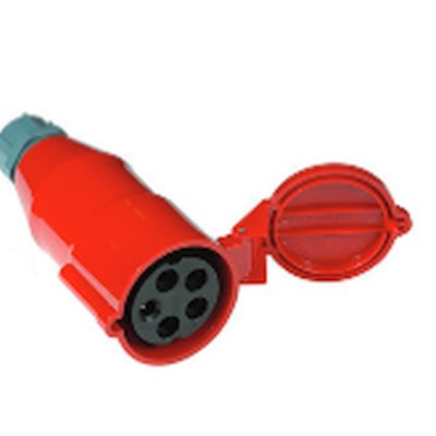 Вилка Lanmaster LAN-IEC-309-32A3P/F