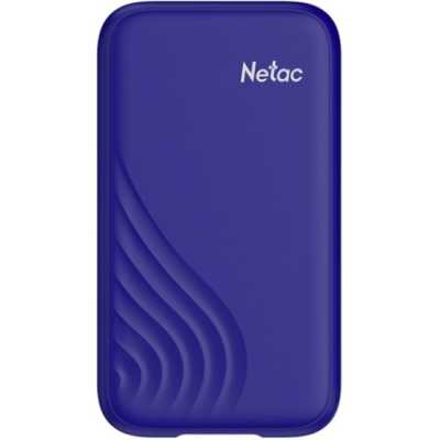 SSD External Netac 128Gb ZX20 III EVO <NT01ZX20Ⅲ EVO-128G-32BL> (USB3.2 Gen1 Type-C, 550/480MBs, 93x52x9mm, 34g, plastic) Blue