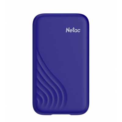 SSD External Netac 256Gb ZX20 III EVO <NT01ZX20Ⅲ EVO-256G-32BL> (USB3.2 Gen1 Type-C, 550/480MBs, 93x52x9mm, 34g, plastic) Blue