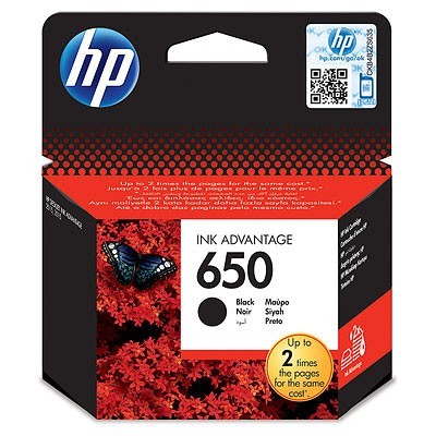 Картридж струйный HP 650 CZ101AE/AK черный печ.гол.в компл. для HP DJ IA 2515