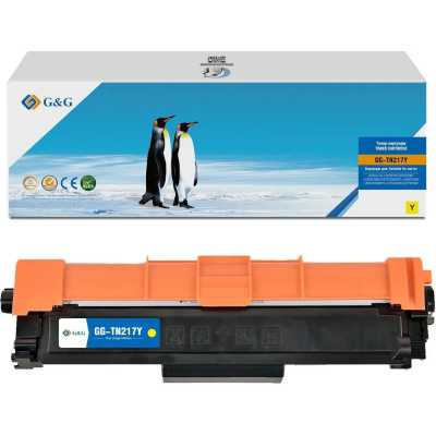 Картридж лазерный G&G GG-TN217Y TN-217Y желтый (2300стр.) для Brother HL-L3210CW/L3230CDN/L3230CDW/L