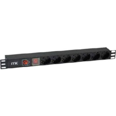 Блок распределения питания ITK PH12-7D3 гор.размещ. 7xSchuko базовые 10A C14