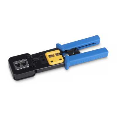 Инструмент обжимной Cabeus HT-376Z для RJ-45/RJ-12/RJ-11 черный