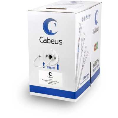 Кабель информационный Cabeus UTP-4P-CAT.6-SOLID-GY кат.6 U/UTP 4 пары PVC внутренний 305м серый