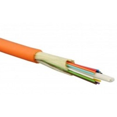 Кабель распределительный Lanmaster LAN-OFC-DI12-M2-LS 12x 50/125 OM2 внутренний LSZH 1м оранжевый
