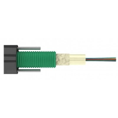 Кабель магистральный Lanmaster LAN-OFC-GYXTW12S21 12x 9/125 OS1/OS2 внешний PE 1м черный
