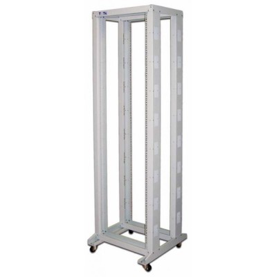 Стойка двухрамная Lanmaster TWT-RACK2-29U-6X6 29U 600ммX600мм 350кг серый