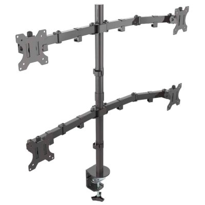 Кронштейн для мониторов Onkron D421E черный 13"-32" макс.32кг настольный поворот и наклон