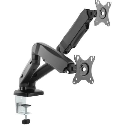 Кронштейн для мониторов Ultramounts UM705 черный 13"-27" макс.13кг настольный поворот и наклон верт.перемещ.