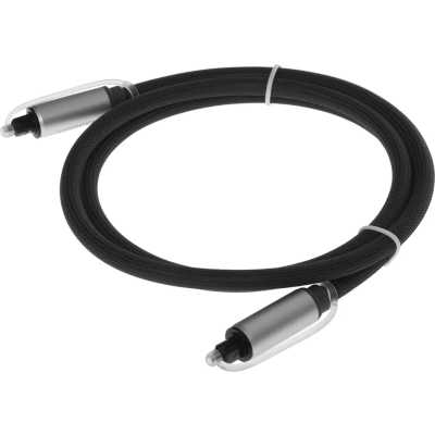 Кабель UGREEN AV108 (10540) Toslink Optical Male To Male Audio Cable. Длина: 2м. Цвет: серебристо-черный
