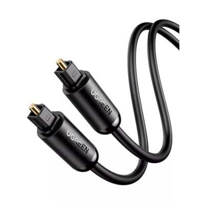 Аудиокабель UGREEN AV122 (70893) Toslink Optical Male To Male Audio Cable. Длина: 3м. Цвет: черный