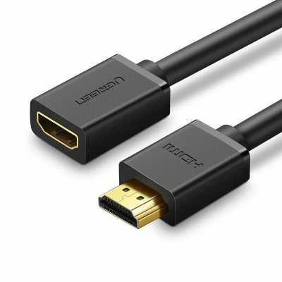 Кабель UGREEN HD107 (10142) HDMI Male to Female Cable. Длина: 2м. Цвет: черный