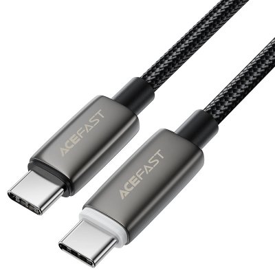 Кабель для зарядки и передачи данных ACEFAST C23-03 Charging Data USB-C -USB-C Cable. Длина: 1,2м. Цвет: черный