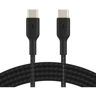Кабель Belkin BoostCharge 60W PD Braided USB-C To USB-C 2.0 Cable Cable. Длина: 1м. Цвет: черный
