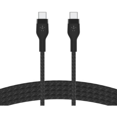 Кабель Belkin BoostCharge PRO Flex USB-C to USB-C Braided Silicone Cable. Длина: 1м. Цвет: черный