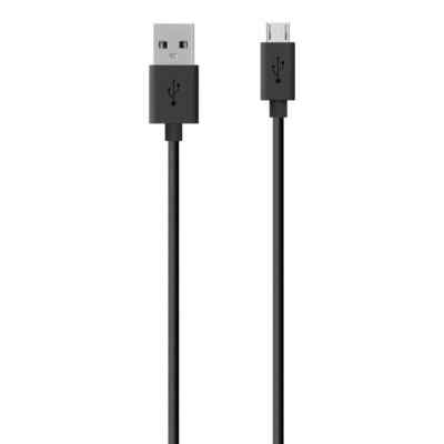 Кабель Belkin BoostCharge USB-A to Micro-USB Cable. Длина: 2м. Цвет: черный