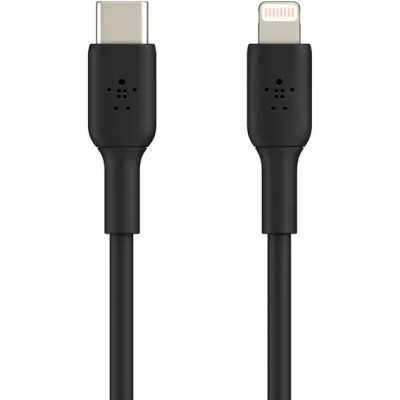 Кабель Belkin BoostCharge USB-C to Lightning Cable. Длина: 1м. Цвет: черный