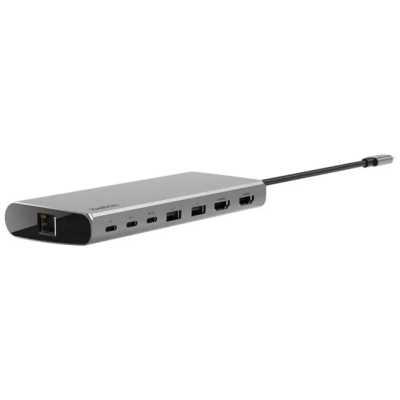 Хаб Belkin Connect Universal USB-C 8-in-1 Dual Display Core Hub. Цвет: серый космос