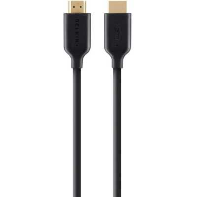 Кабель Belkin High-Speed HDMI 1080p with Ethernet 4K/Ultra HD Compatible Cable. Длина: 2м. Цвет: черный