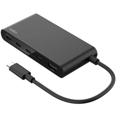 Хаб Belkin USB-C 5-in-1 With 4K@60Hz HDMI 100W With PD Display Hub. Цвет: черный