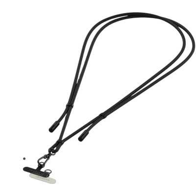 Зарядный кабель - ремень через плечо Satechi OntheGo Crossbody Lanyard Cable 60W. Длина: 1.5м. Цвет: черный
