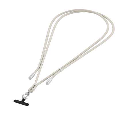 Зарядный кабель - ремень через плечо Satechi OntheGo Crossbody Lanyard Cable 60W. Длина: 1.5м. Цвет: песочный