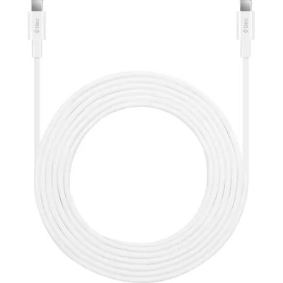 Кабель TTEC Type-C - Type-C65W Fast Charge Cable. Длина: 300 см. Цвет: белый