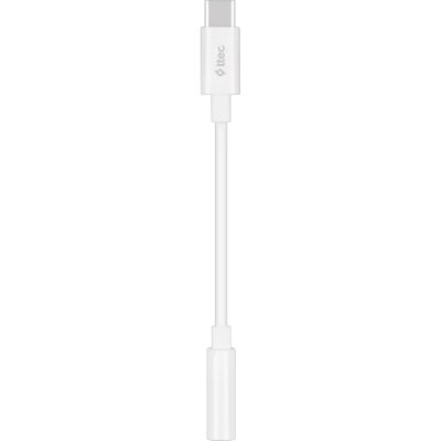 Конвертер кабель TTEC USB-C - 3.5mm Aux Converter. Длина: 11 см. Цвет: белый
