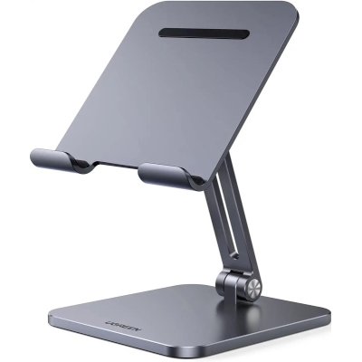 Подставка для телефонов и планшетов UGREEN LP134 (40393) Foldable Metal Tablet Stand складная. Цвет: серый