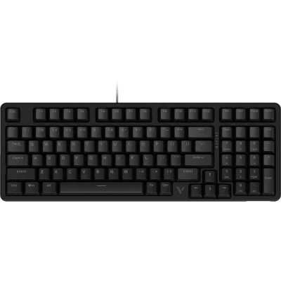 RAPOO Игровая механическая клавиатура проводная V500PRO-98, цвет - черный (13151)
