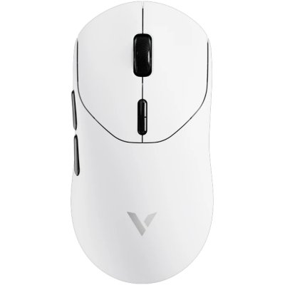 RAPOO Игровая мышь проводная/беспроводная VT2DM-BLWHT, цвет - белый (11078)