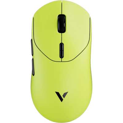 RAPOO Игровая мышь проводная/беспроводная VT2MAXDM-YEL, цвет - желтый (13430)