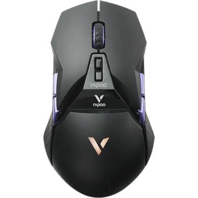 RAPOO Игровая мышь проводная/беспроводная VT950PRO-BLK, цвет - черный (12126)