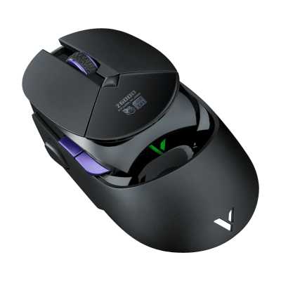 RAPOO Игровая мышь проводная/беспроводная VT960PRO, цвет - черный (12125)