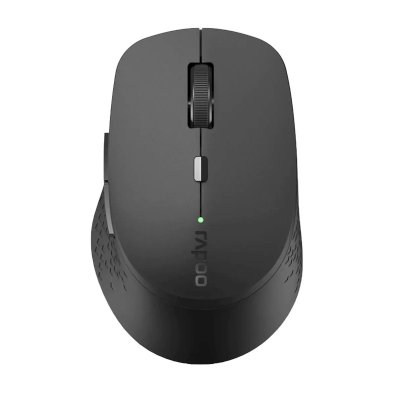 RAPOO Мышь беспроводная M300L-DGRY Silent, цвет - темно-серый (13324)