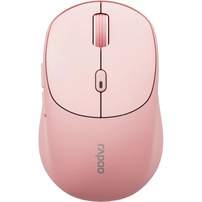 RAPOO Мышь беспроводная M330 Silent, цвет - розовый (10367)