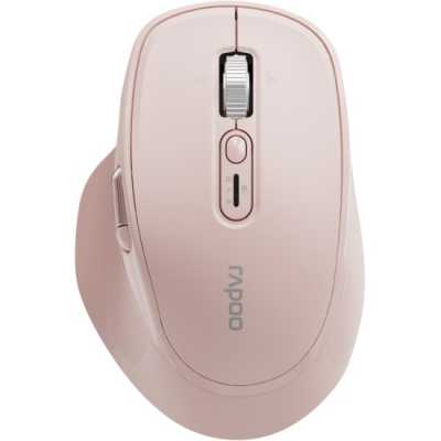 RAPOO Мышь беспроводная M680Silent, цвет - розовый (11185)