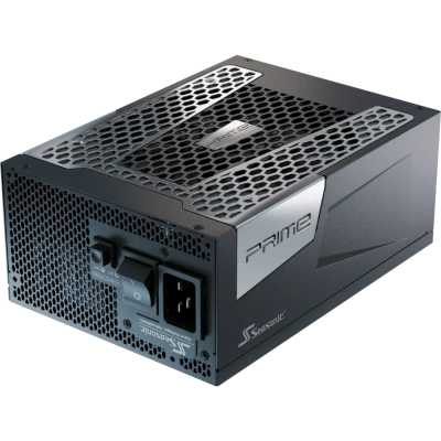 Блок питания Seasonic PRIME PX-1600, 1600Вт, 80+ Platinum, 135мм, модульный, черный