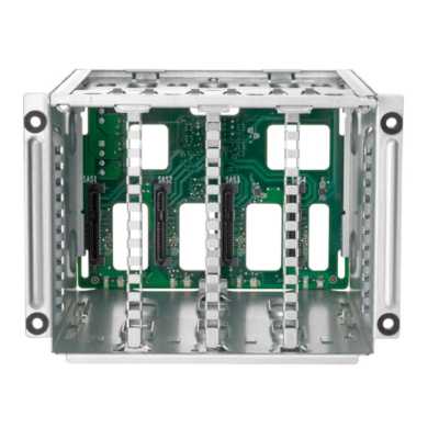 Комплектующие корпусов Cage Kit HPE ProLiant DL300 Gen10 Plus 2U 8SFF SAS/SATA 12G BC Front Bay 1/2 Drive Cage Kit