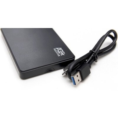 Внешний корпус для HDD AgeStar 3UB2P2 SATA III USB3.0 пластик черный 2.5"
