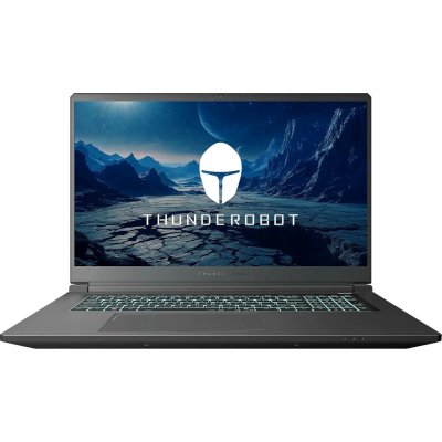 Ноутбук Thunderobot Range 17 G2A Evo Ryzen 7 H255 16Gb SSD1Tb NVIDIA GeForce RTX5050 8Gb 17.3" IPS FHD (1920x1080) Windows 11 Pro black WiFi BT Cam (JT009U00QRU)