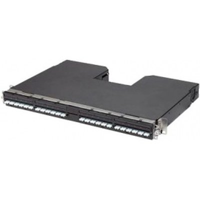 Полка оптическая Panduit PViQ PVQ-FMTMTP-ZZUN 19" выдвижная 1U порт.:24 LC дуплекс