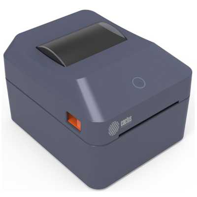 Термопринтер Cactus CS-TP-D430U 203dpi 160мм/с/USB для печ.этик. черный