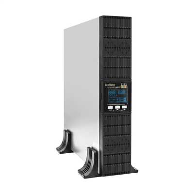 Exegate EX297668RUS ИБП On-line ExeGate PowerExpert ULS-3000.LCD.AVR.6C13.USB.RS232.SNMP.BC.2U <3000VA/3000W, On-Line, PF=1, LCD, 6*C13, RS232, USB, SNMP-slot, встроенные батареи 12V 7.2Ah - 6шт, бата