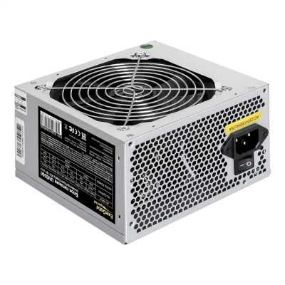 Блок питания ATX EXEGATE UNS500 ES261569RUS-PC 500W, PC, 12cm fan, 24p+4p, 6/8p PCI-E, 3*SATA, 2*IDE, FDD + кабель 220V в комплекте