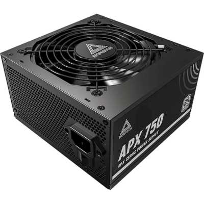 Блок питания Montech ATX 750W APX 750 80 PLUS WHITE (20+4pin) APFC 120mm fan 6xSATA RTL
